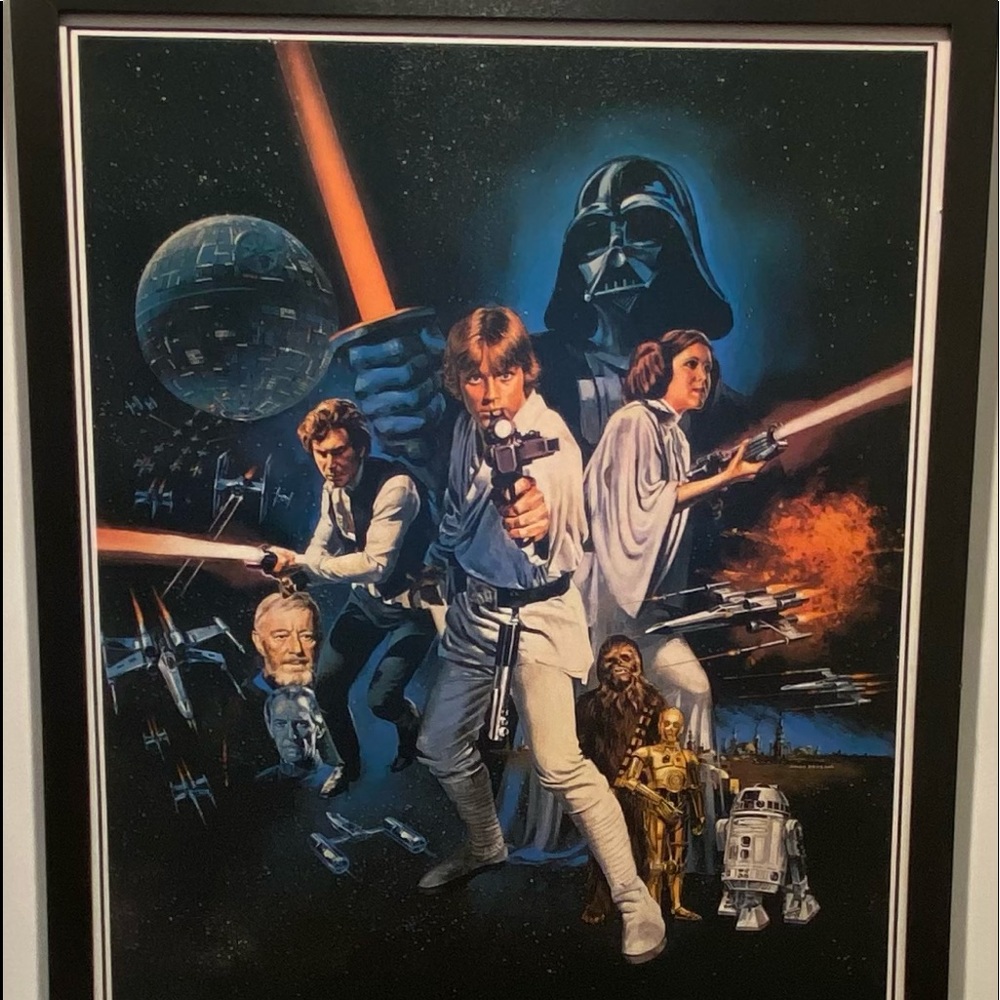 1993 reprint/official 1977 New Hope Movie poster